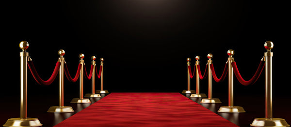 VIP Red Carpet & Gold Stanchions